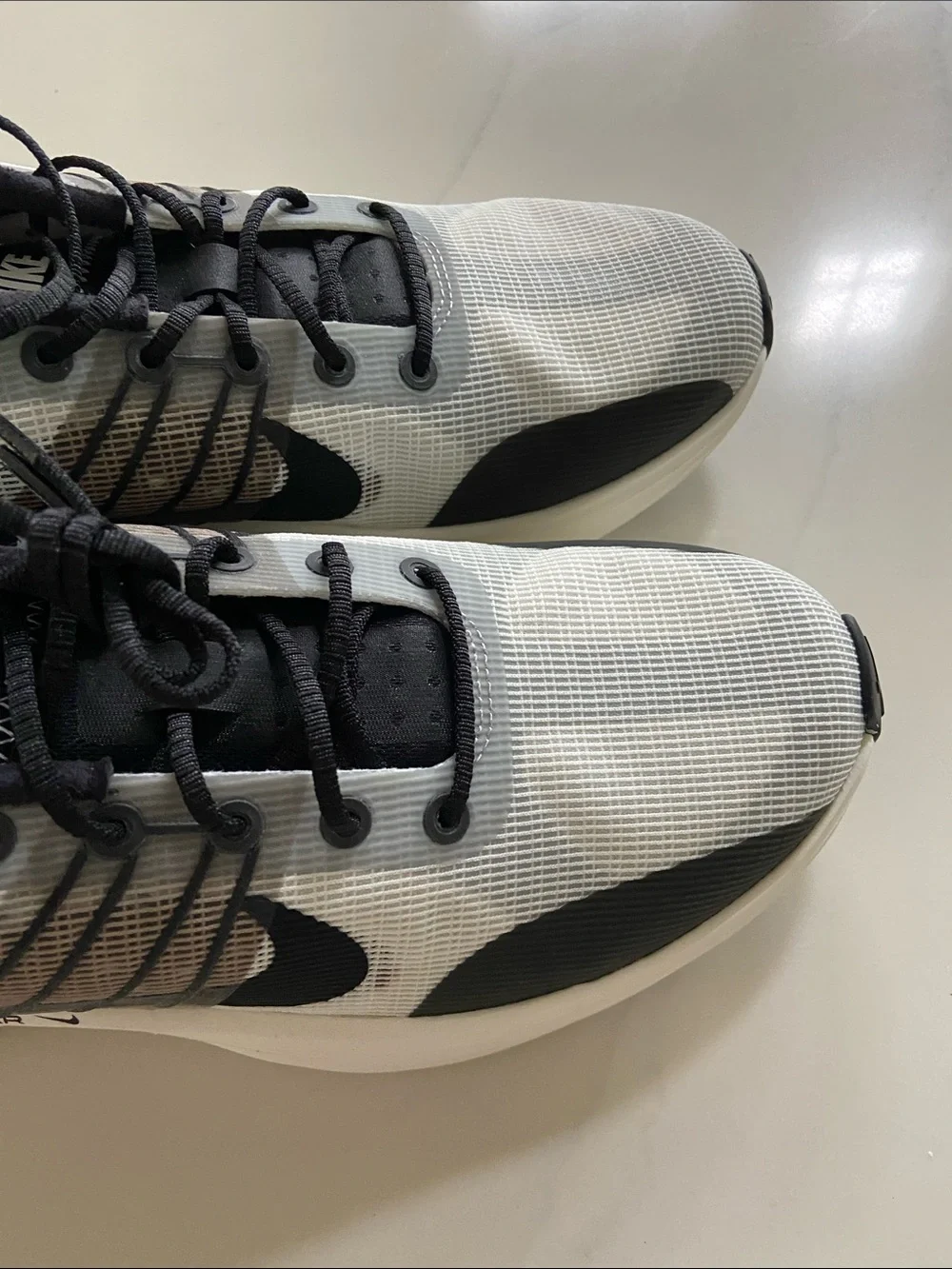 Nike Men’s Black, White and Gray Athletic Running Shoes - Picture 10 of 16